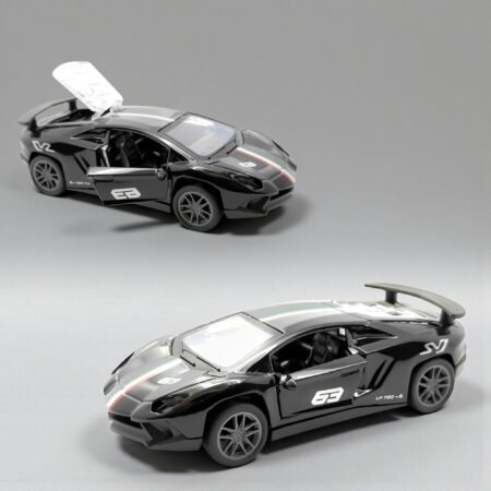 The Flyers Bay 1:32 Scale DieCast Metal Pull-Back Action Openable Doors Premium Car Toy for Kids Realistic Miniature Model product photo