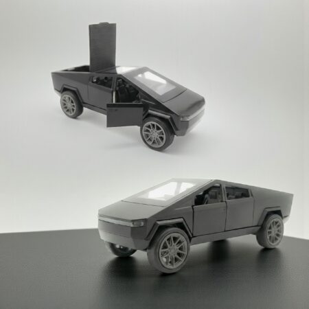 The Flyers Bay 1:32 Scale Die-Cast Metal Futuristic Pickup Truck Toy – with Lights, Sounds, and Pull-Back Action Kids Gift 2 3 product photo