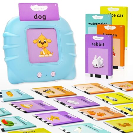 Fiddlys Montessori Talking Flash Cards for Kids 2–5 Years | Rechargeable Learning Toy for Toddlers | Speech & Cognitive Skill product photo