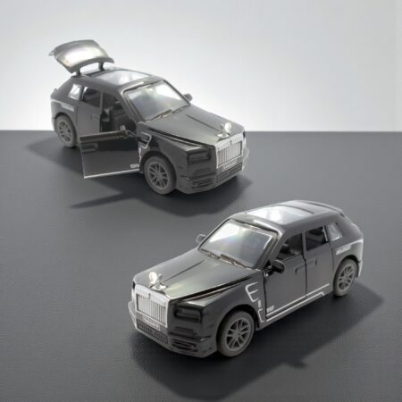 The Flyers Bay 1:32 Scale DieCast Metal Pull-Back Action Openable Doors Lights and Music Rolls-Royce Cullinan Premium Car Toy product photo