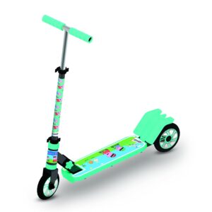 Skoodle Power Play Scooter, 3 Wheel Kick Scooter, Foldable & Height Adjustable, Slip Resistant Deck, Scooter for Kids, for 3+ Years, Theme: Paw Patrol - Dark Blue