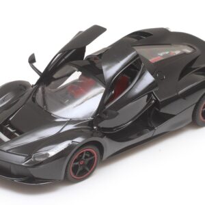 The Flyers Bay Rechargeable Ferrari Style Remote Controlled Car with Fully Function Doors, Black