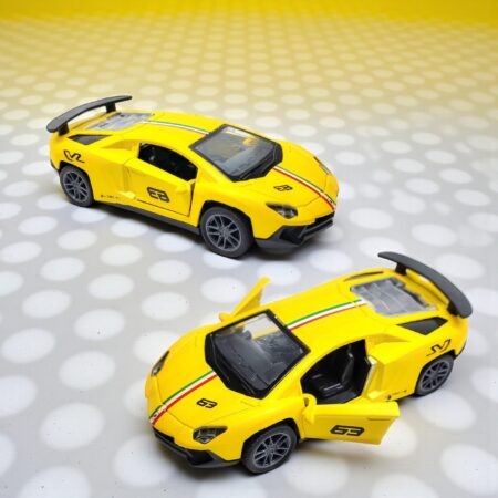 The Flyers Bay 1:32 Scale DieCast Metal Pull-Back Action Openable Doors Premium Car Toy for Kids Realistic Miniature Model product photo