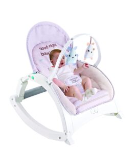 Fiddlys Newborn to Toddler Rocker Chair with Music and Vibration Function, Adjustable Mode (27232) product photo