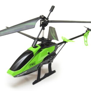 The Flyers Bay Plastic Helicopter, Pack of 1, Defender Green